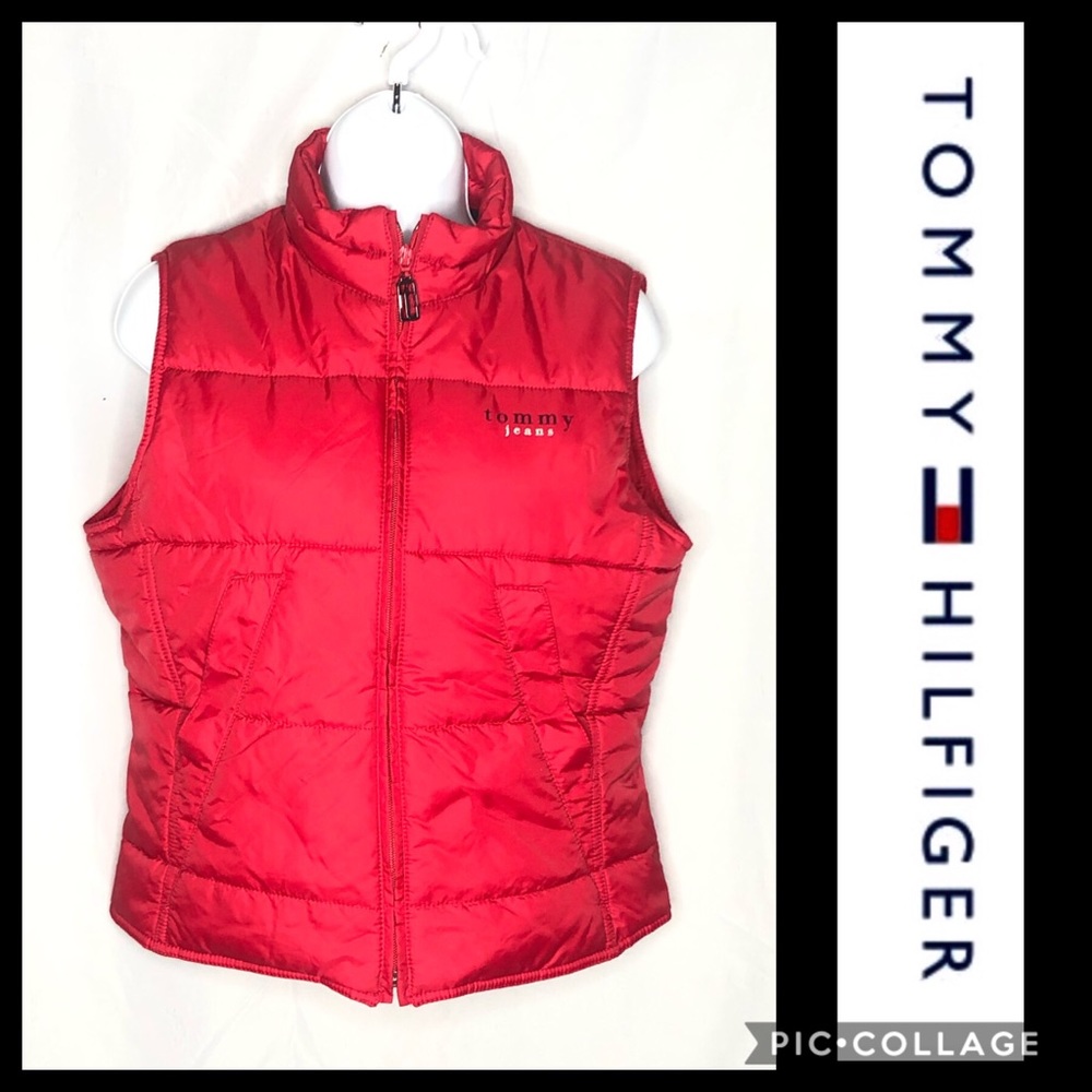 Tommy Hilfiger Jeans red Puffer Vest